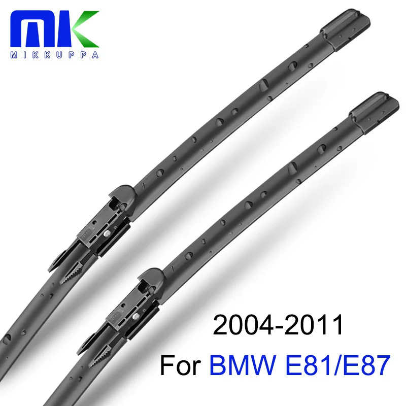 Mikkuppa Front And Rear Wiper Blades For BMW 1 Series Hatchback E81/E87