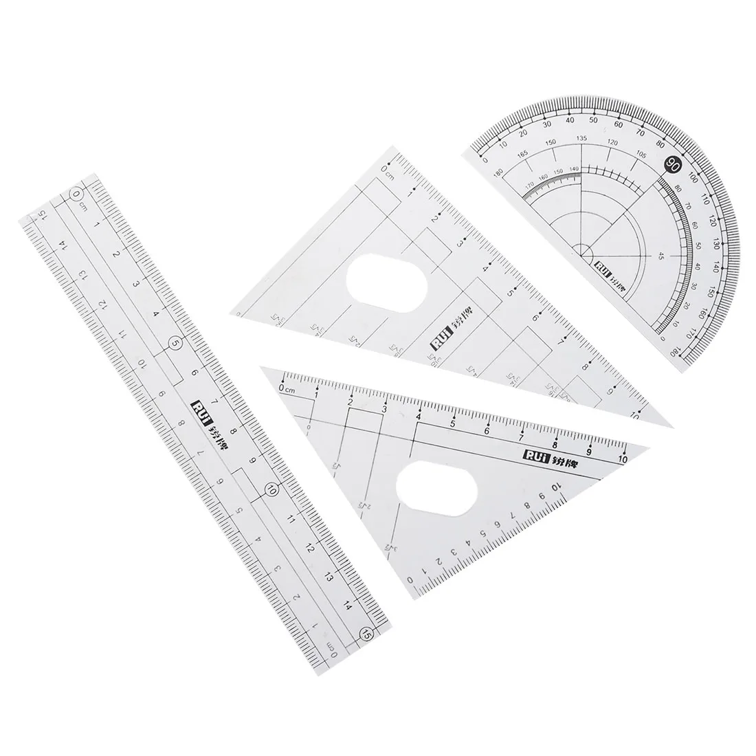 8 в 1 транспортир, компас, каблук 15 см, прямая Линейка набор линеек w чехол
