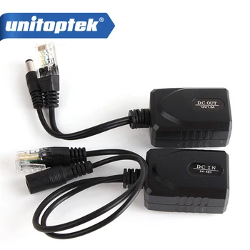 

CCTV POE Splitter Separator Transmitter +Poe Receiver DC24-36V Power Supply For RJ45 Network Cable Long-Distance To 100 Meters