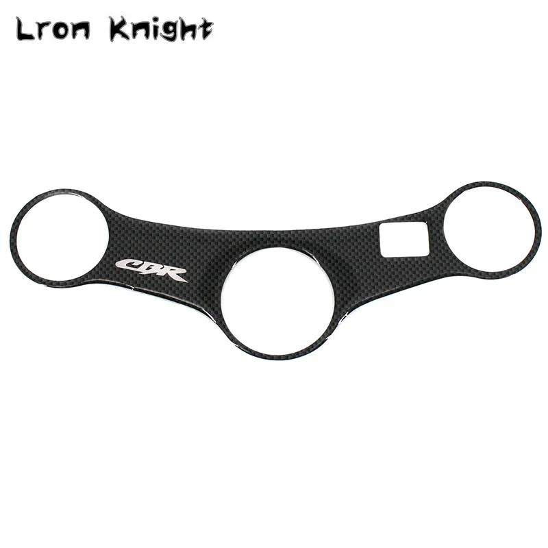 

For HONDA CBR600 CBR 600 F4i 2001-2007 Motorcycle Carbon Fiber Decal Sticker Pad Triple Tree Top Clamp Upper Front Protector