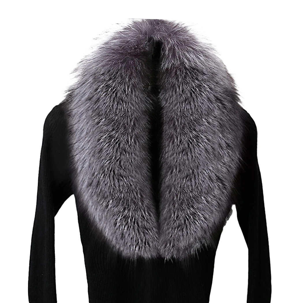 accessorize fur scarf