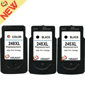 

hisaint 3PK Compatible for Canon 245 246 PG245 CL246 Ink Cartridge For MG2450 MG2520 MG2550MG2920 Inkjet Printer Hot Sale