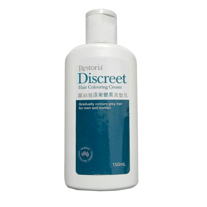 Australia Restoria Discreet Colour Restoring Cream150ml Solution to Colour Grey Hair Dye Colour Conditioner Men Women Haircolour Australia Restoria Discreet Colour Restoring Cream150ml Solution to Colour Grey Hair Dye Colour Conditioner Men Women Haircolour