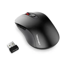 TeckNet REINE 2,4G Drahtlose Maus 6 Tasten PC maus DPI Ebenen 1600/1200/800dP Nano Empfänger Für Computer PC Laptop Desktop