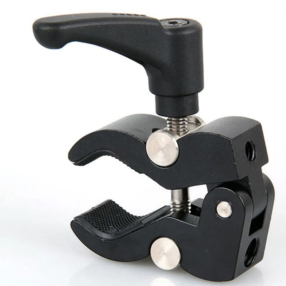 

Magic Arm Crab Claw Clamp LCD Screen Clamp Tongs Pliers Clip Studio Flash Bracket Professional Camera Accessories