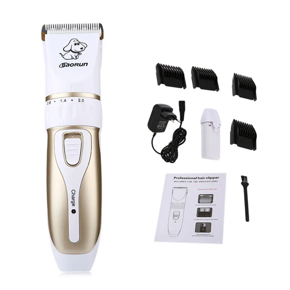 Professional Electric Dog Hair Clipper Cutter Rechargeable Pet Cat Dog