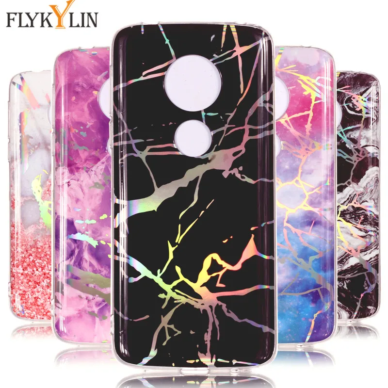 

Soft TPU Case on For Motorola Moto E5 E5 Plus G6 Play Case For Coque Moto E5 Play For US Cover Marble Stone Phone Cases Capa