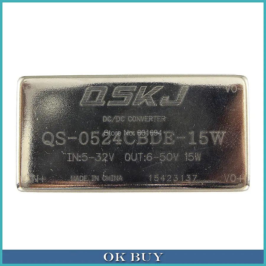 

XL6009 4A DC-DC 5-32V To 5-50V High-Performance Low Ripple Enable Step-Up Boost Module Adjustable Power Source LM2577 With Shell
