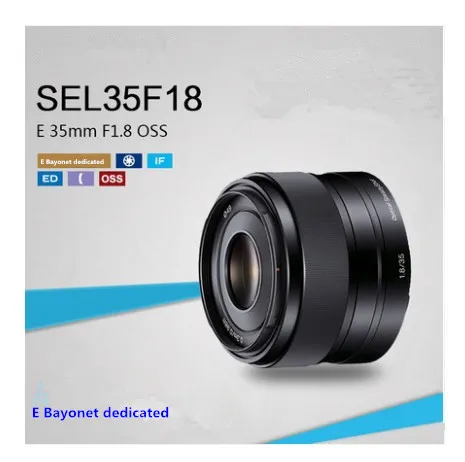 Sony 35 мм F1.8 Объектив sony SEL35F18 35 мм F1.8 OSS объектив для камеры E-Mount объектив для sony Micro-SLR камеры