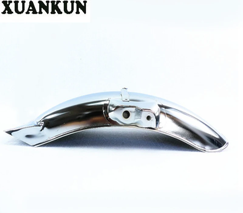 XUANKUN Аксессуары для мотоциклов CG125 WY125 XF125 изменение крыло для защиты от грязи - Цвет: Серебристый