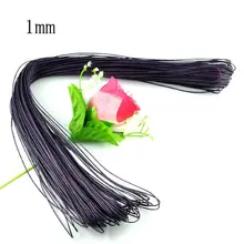 Best Quality 60M Wholesale Purple Waxed Cotton Necklace Rope Cord DIY Findings Jewelry Making 1mm(W01803 X 1)