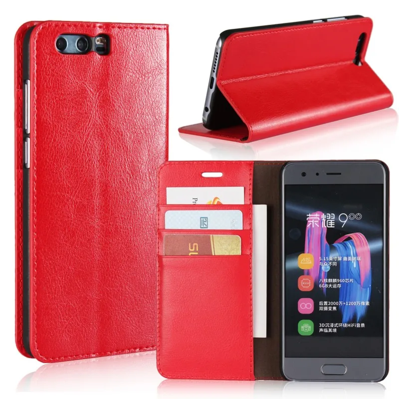 Flip Cases For Huawei Honor 9 Honor9 Leather Wallet Case Cover Etui Hoesje Coque Funda Capinha Carcasa Capa Card Slot TV Stand (20)