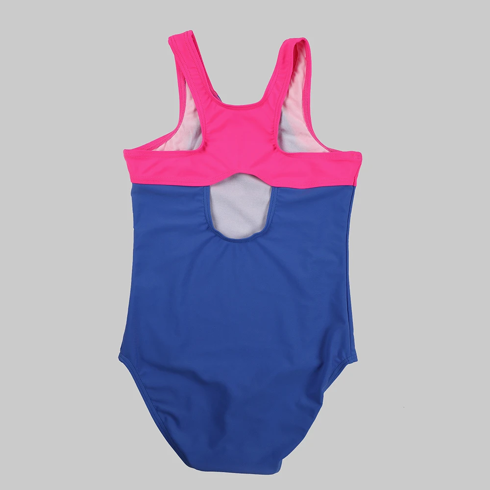Charmleaks/слитный спортивный купальник для девочек; купальник с цветными блоками; тренировочный купальник-борцовка; бикини; пляжная одежда