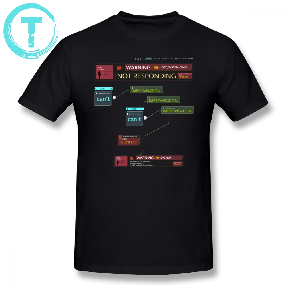 

Westworld T Shirt Westworld T-Shirt Graphic 100 Cotton Tee Shirt XXX Men Short Sleeve Classic Cute Tshirt