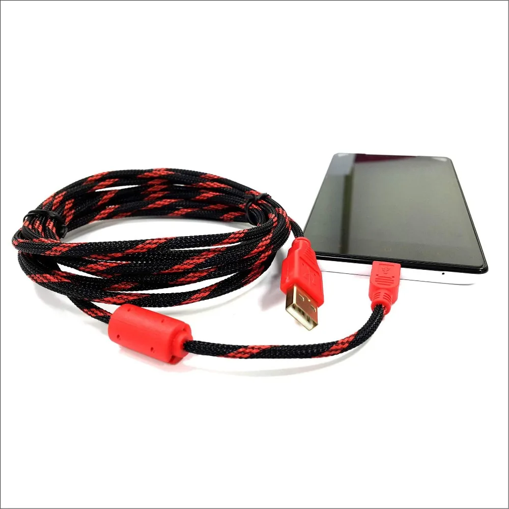 Высокоскоростной кабель Micro USB для зарядки и синхронизации данных 300 см 10 футов 2 0