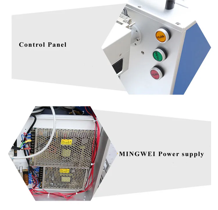 Портативный Волокно лазерная маркировочная машина pedb-450
