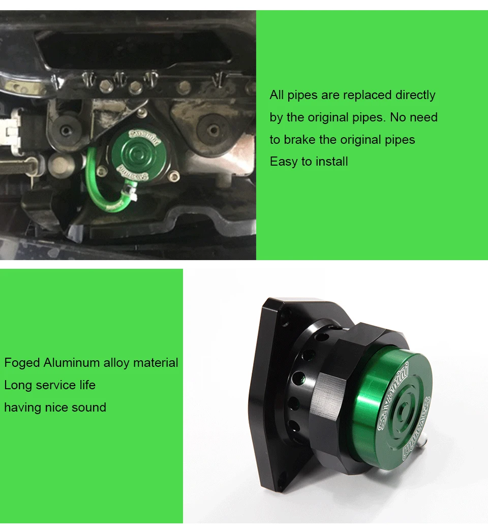 Fora da Válvula para Hyundai Proteja o Seu Liga de Alumínio!! Peça Forjada Sopro Veloster Sonata 1.6 t - Kia1.6t Motor! Turbo! Uma 8 Para Hyundai Veloster Sonata 1.6 T Kia1.6T
