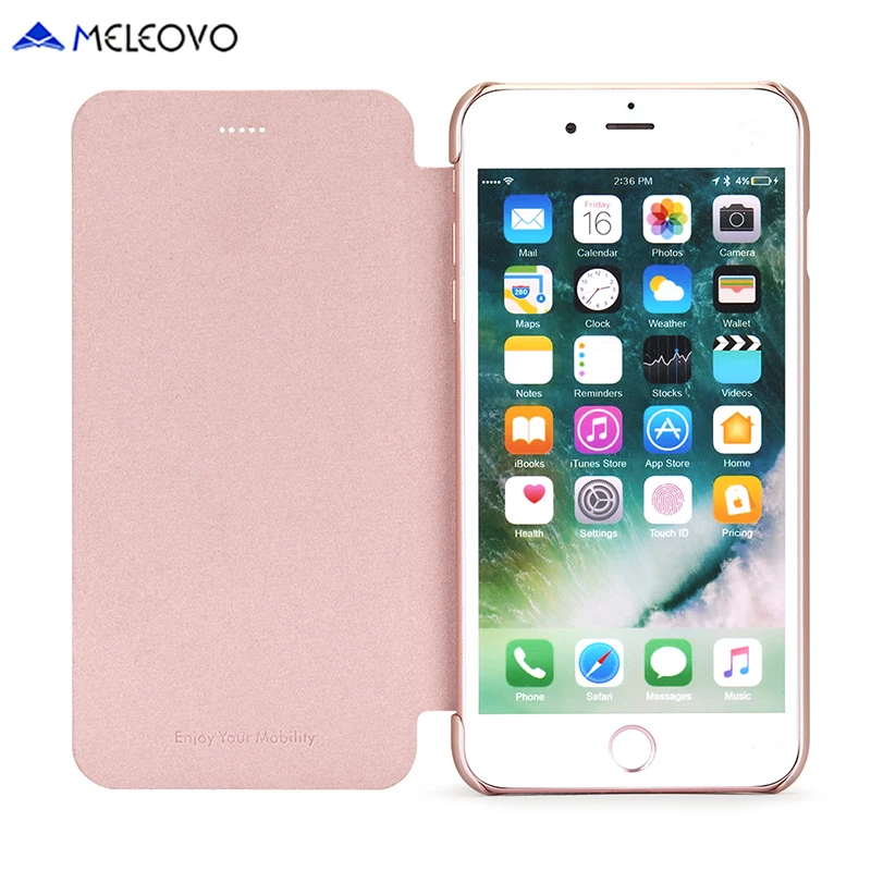 SmartFlip iPhone 7--ROSEGOLD--flip over