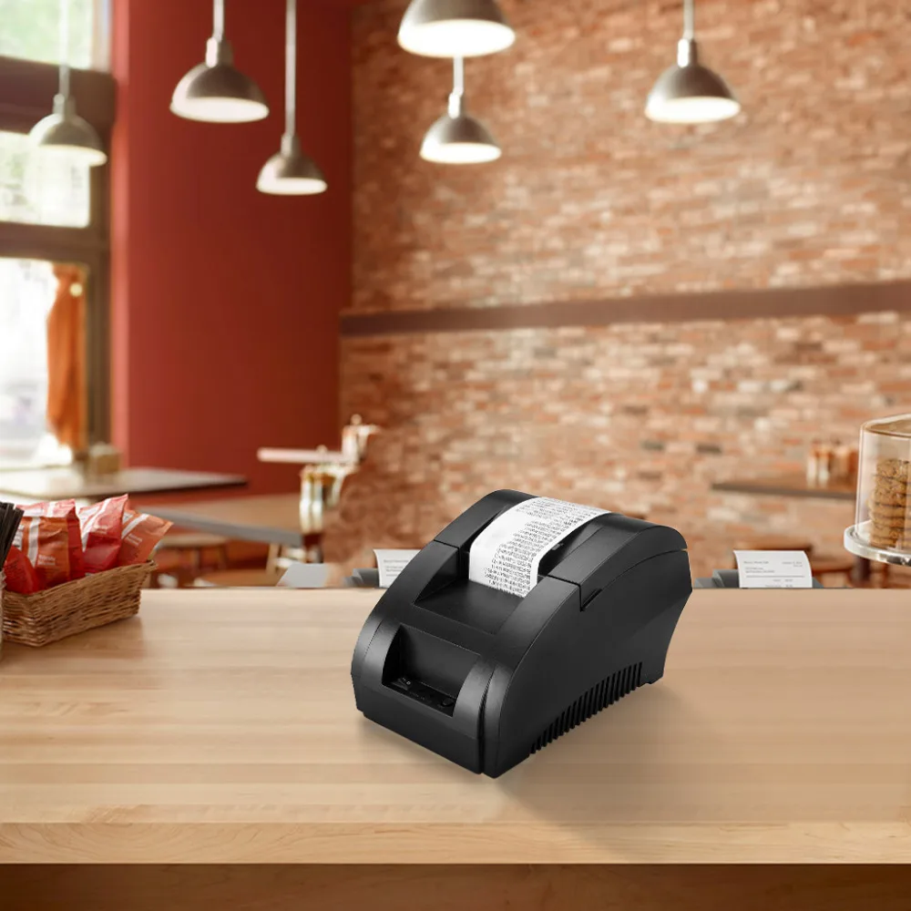 Excelvan 58mm Thermal Dot Receipt Printer Portable mini USB POS Label