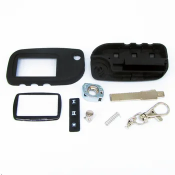 

New arrival switchblade key case for Starline A9 A6 A8 A4 uncut blade fob case cover A9 folding car flip remote