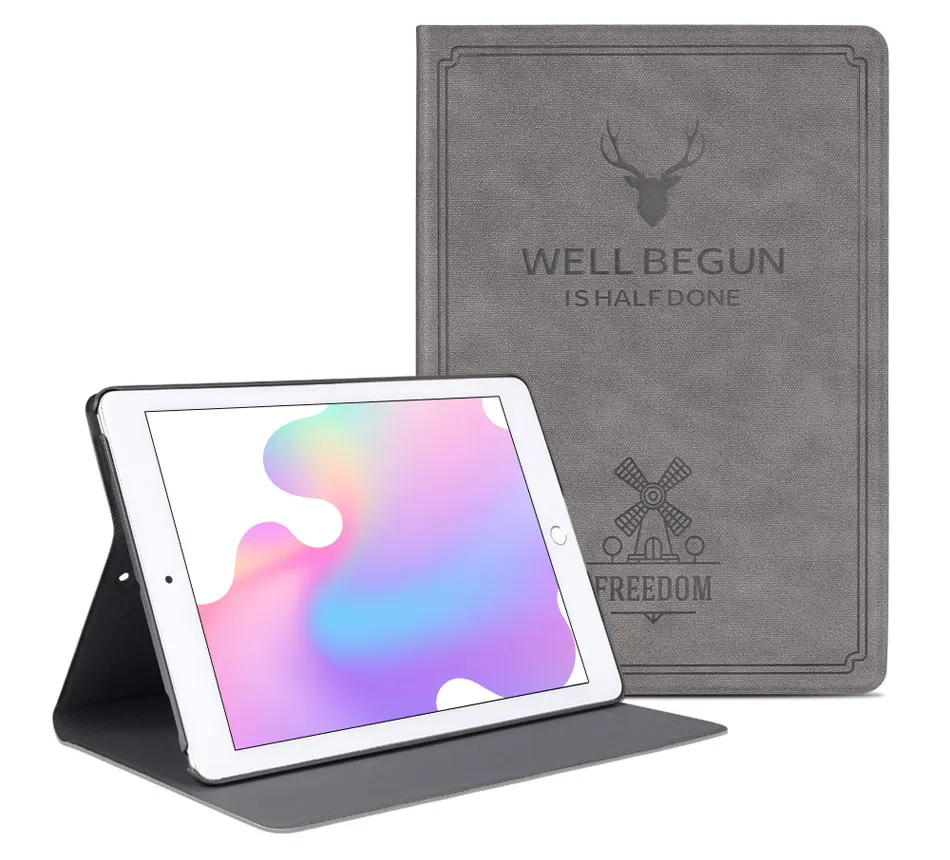 Popular Pattern Tablets Case For 2019 iPad Air 3 10.5Pro 10.5 Smart Wake Up Sleep Protective Tablet Cover For iPad Pro 10.5Case-2