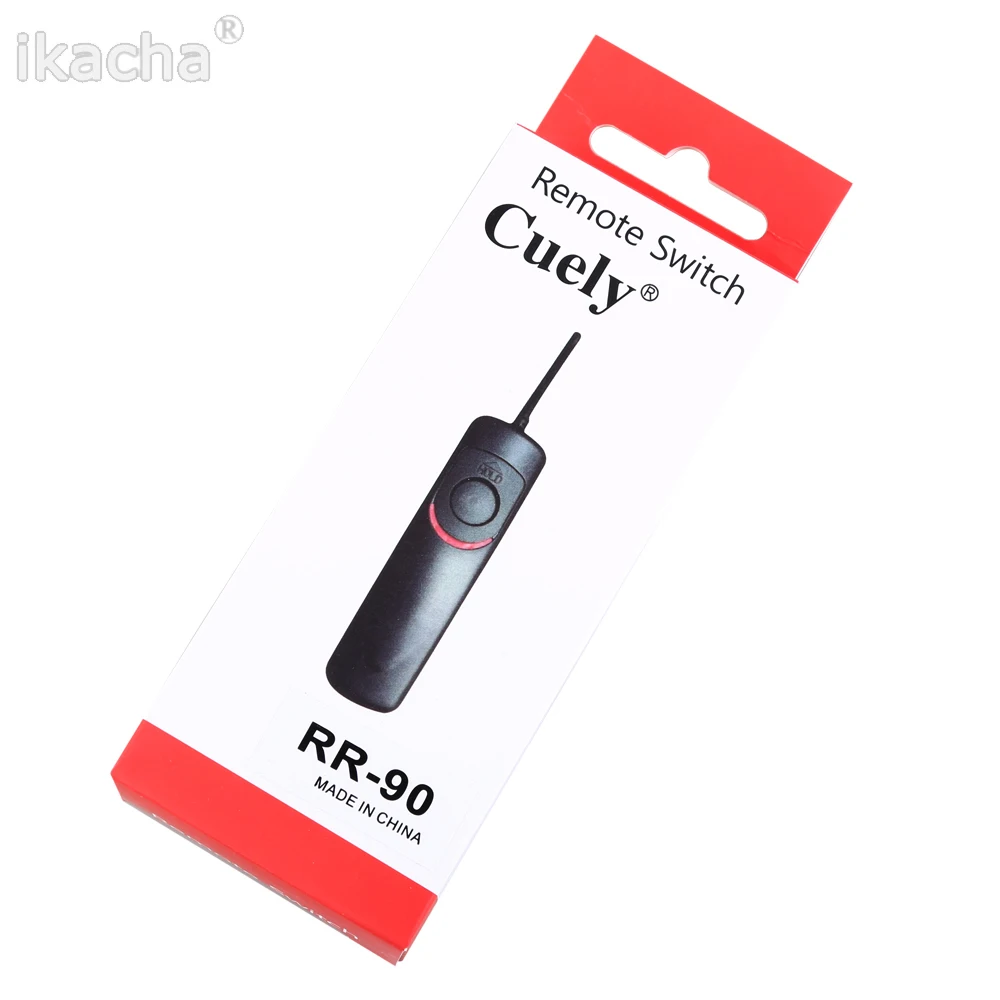 10pcs NEW RR 90 Wired Camera Remote Control Cord Controller Shutter