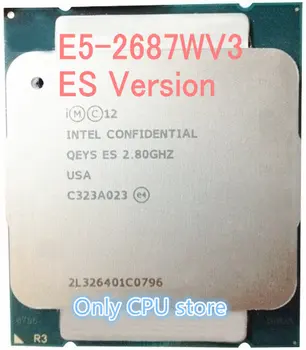 

E5-2687WV3 Original Intel Xeon ES Version QEYS E5 2687WV3 2.8GHZ 10-Core 25M Cache E5 2687W V3 FCLGA2011-3 130W