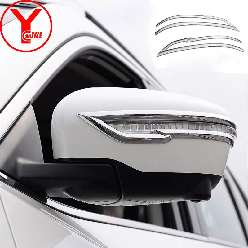 2014 2018 chrome rear view mirrors trim for nissan x trail t32 2014