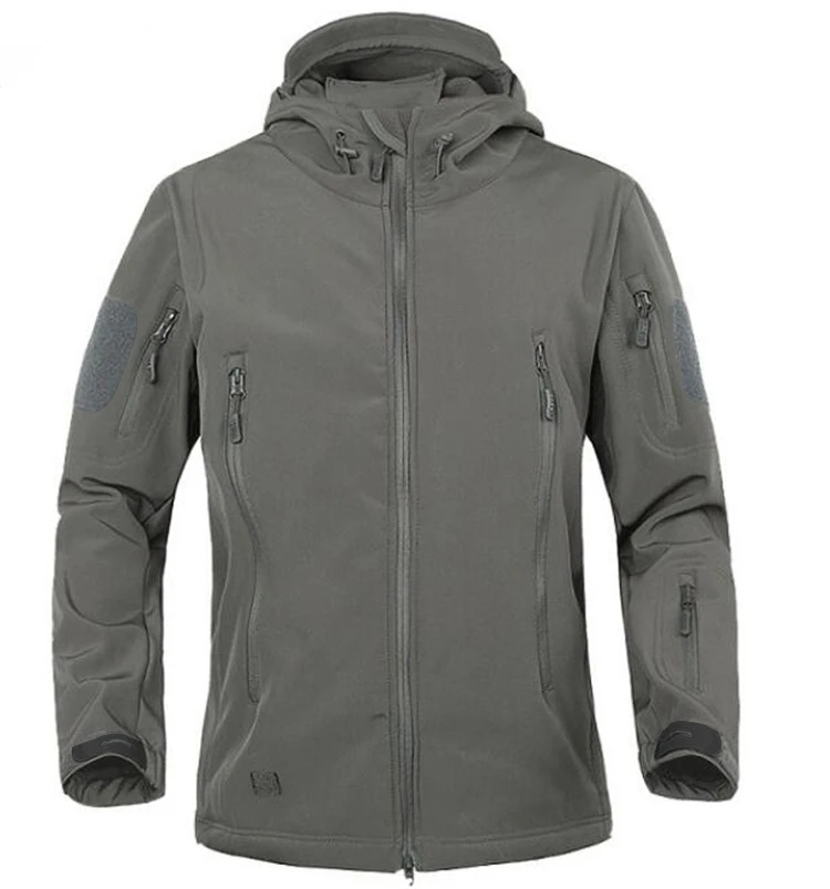 Online Chaqueta Softshell táctica antiviento militar de piel de tiburón de invierno de 2018