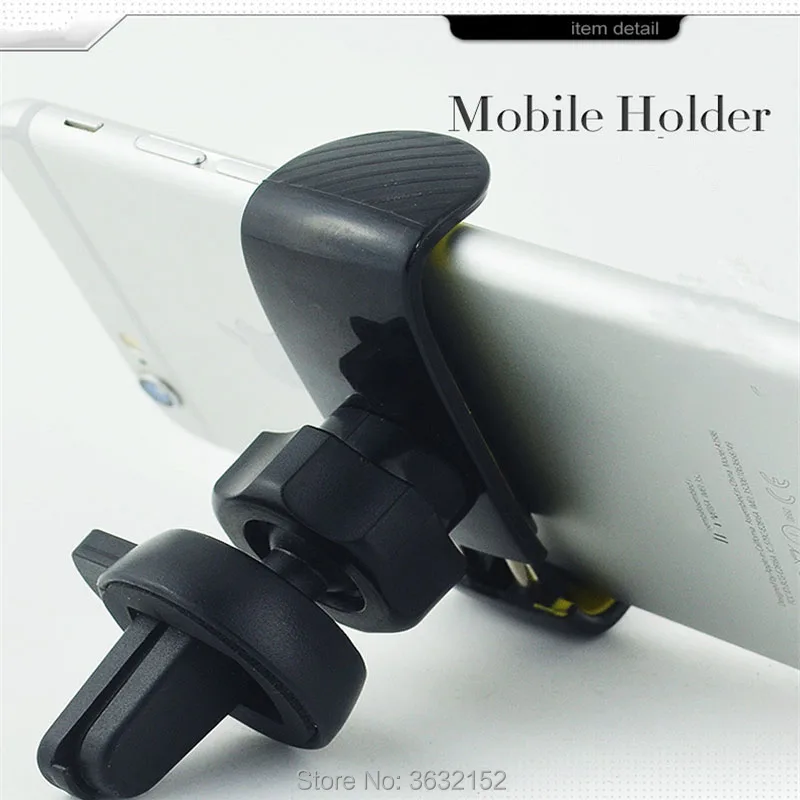 Car Phone Holder for Air Vent Mount Holder Stand 360 Rotation Mobile Phone Stand for Vw polo