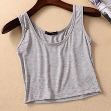 Вертикальный Для женщин застежкой-молнией на спине, сексуальные хлопковые жилеты для бега Ultra Short Throw Фитнес тонкий ремень для йоги Костюмы со сплошным круглым шейным ремешком майка для занятий йогой