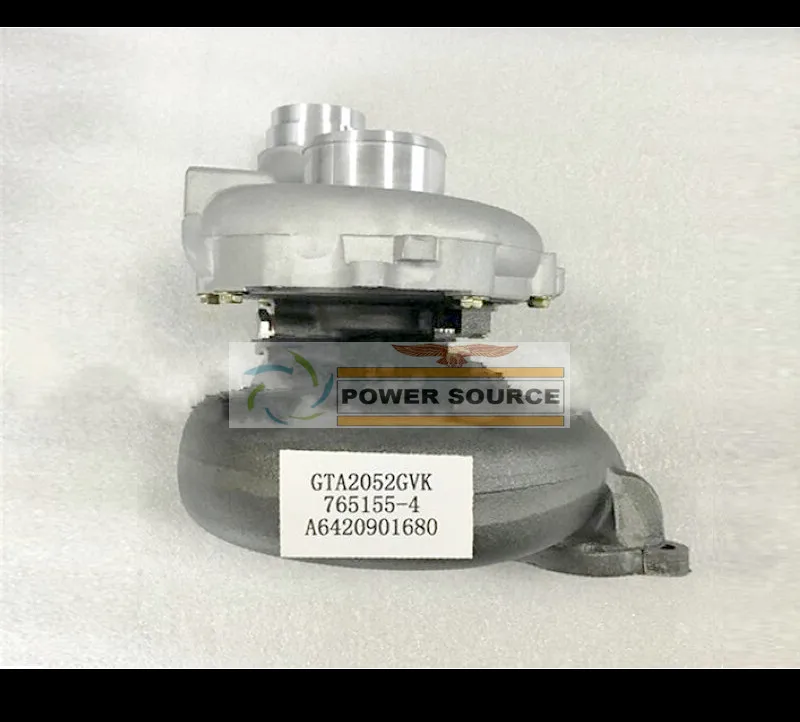 GT2056V 765155 765156 765155-0004 Turbo For Mercedes Benz Sprinter Viano Vito C320 E320 E280 G280 M320 R320 R280 OM642 EU-4 3.0L |