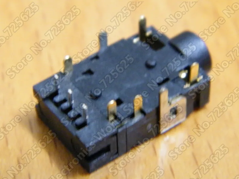 Free shipping 10 Pcs new Notebook audio connector headphone jack laptop Audio Jack for ASUS Acer HP Toshiba etc 
