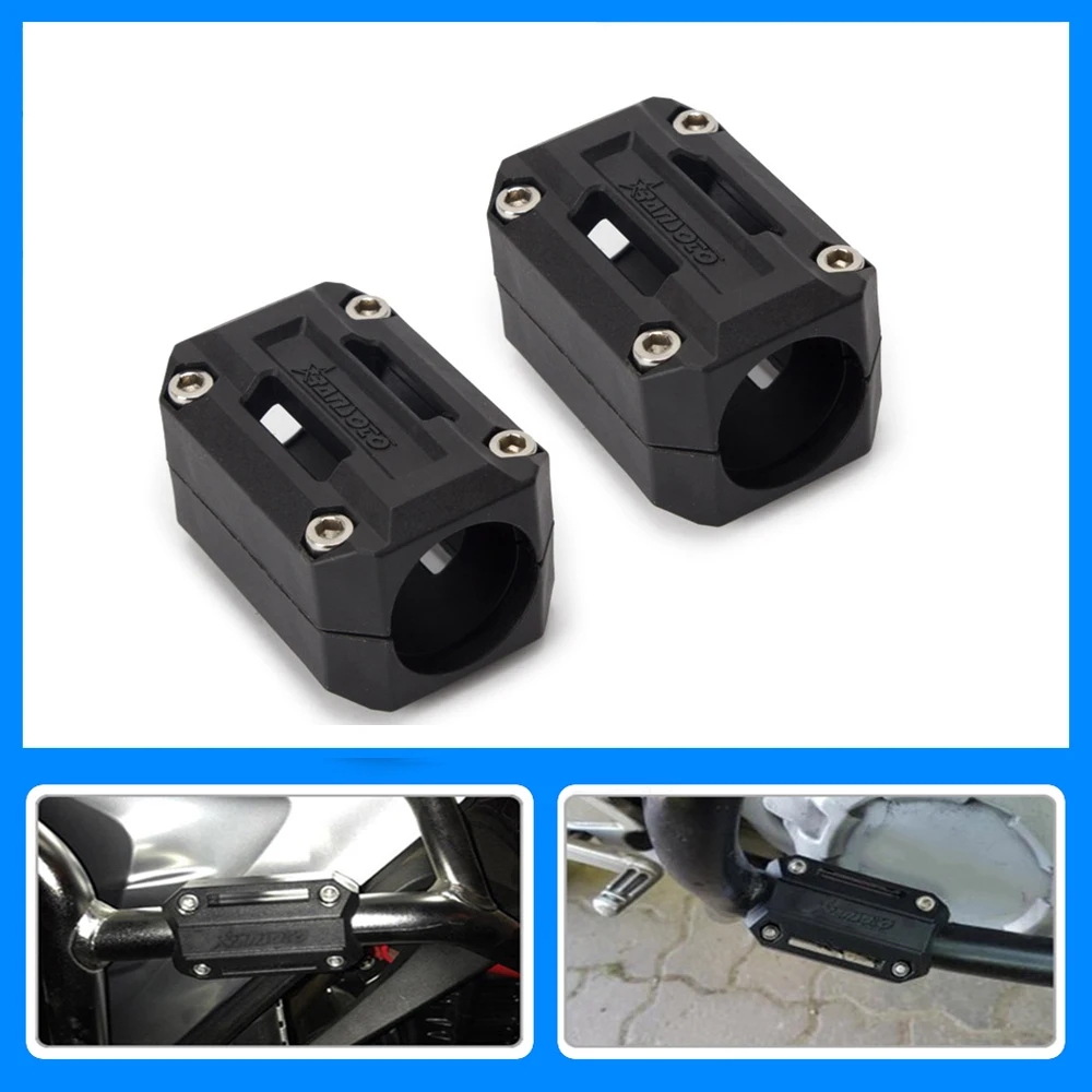 

22mm 25mm 28mm Motorcycle Engine Protection Guard Bumper Decor Block For SUZUKI V-Strom DL 650 1000 For BMW R1100GS R1200GS