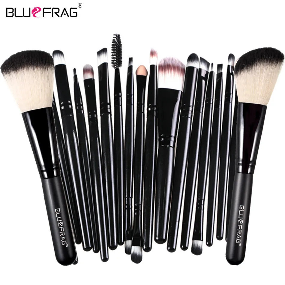 BLUEFRAG Brochas Maquillaje Makeup Brushes Set Lip Powder Blusher Foundation Eye Kit Tools Pincel Maquiagem 22pcs|pincel maquiagem|makeup brush