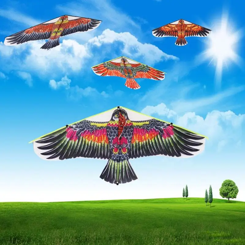 

Plus 50 meters line and line board New Eagle Kite Wholesale Triangle Flat Eagle Children's Kite Factory Direct Sales