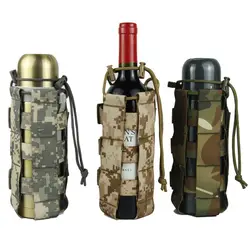 Чехол для бутылки с водой тактический Molle Военная фляга чехол-Кобура чайник для путешествий сумка