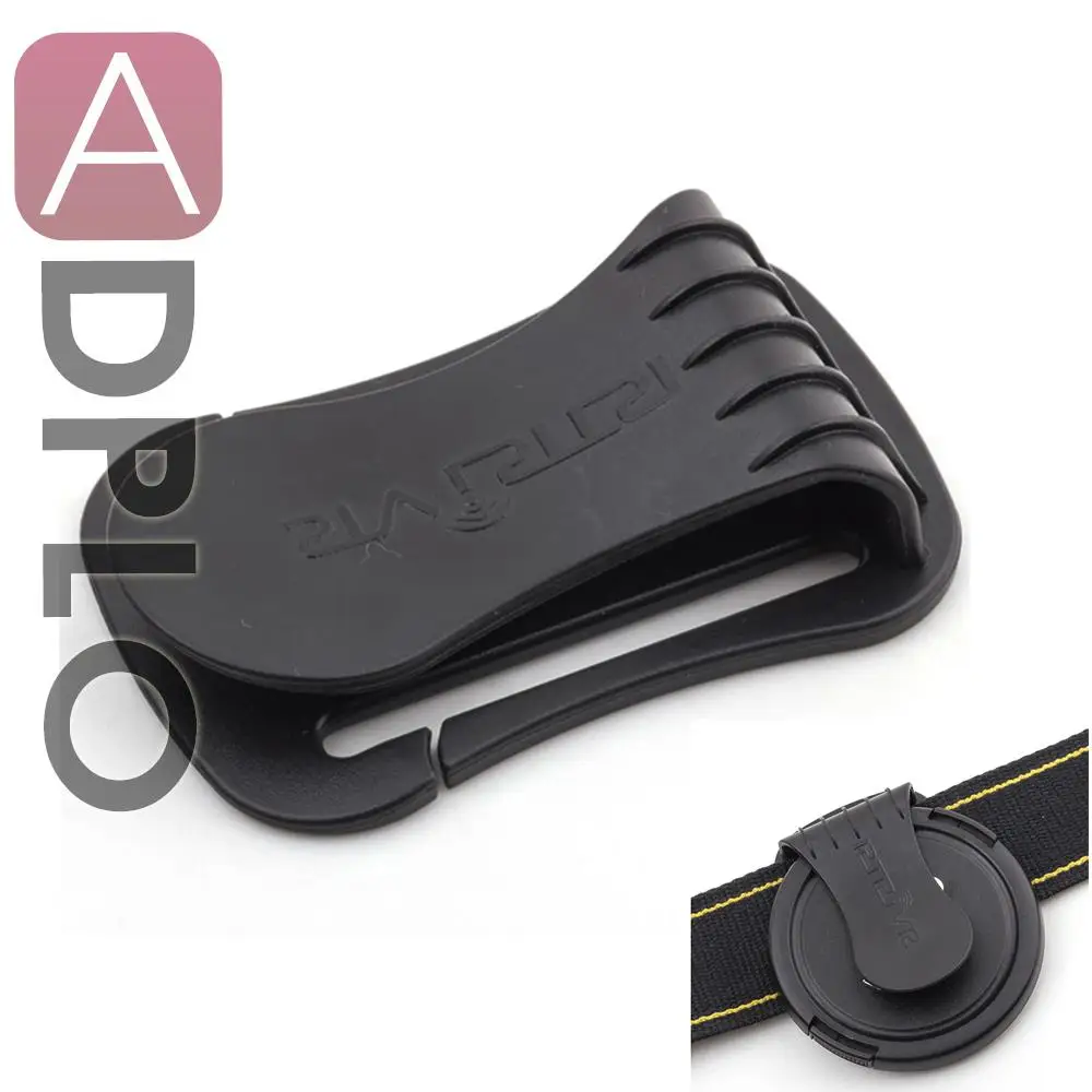 U-Clip Fit 40.5-77mm black DSLR digital camera camcorder lens Front camera lens cap clip Suit For C.ANON NIK.ON S.ony