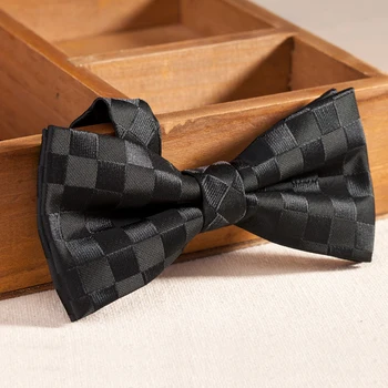 

High Quality 2019 Brand New Bow Tie for Men Formal Butterfly Tie Gravata Mens Cool Bowtie Silk Bow Ties for Man With Gift Box
