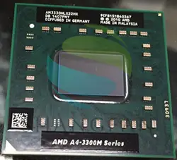 AMD A4-Series A4-3330MX-AM3330HLX22HX A4 3330MX двухъядерный Тетрадь процессоры ноутбука Процессор разъем FS1