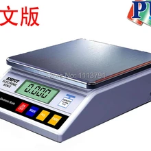 Г 6 кг x 0,1 г лаборатория аналитический Цифровой баланс весы ювелирные изделия электроники сказал, с ЖК дисплей вес сенсор