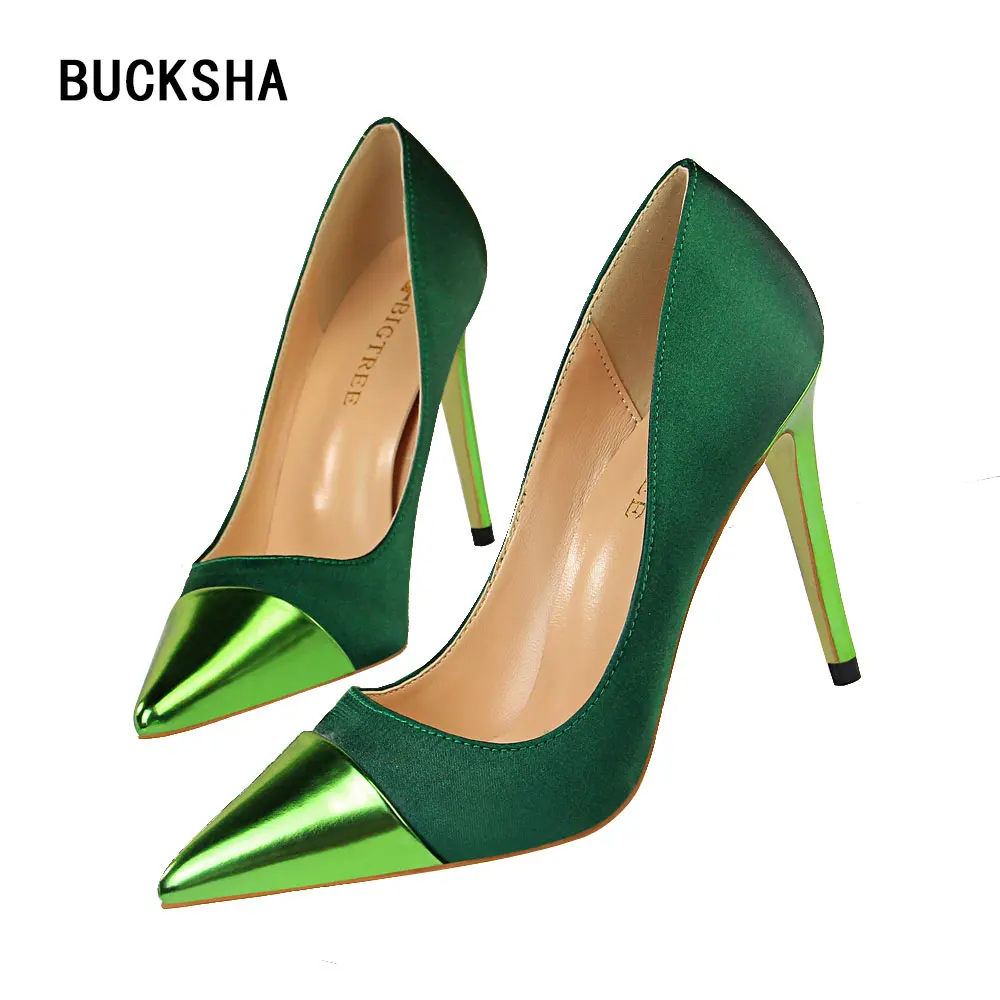 2019 New High Heels for Women Pointed Toe Black Pumps  Ladies Stiletto Heels Shoes Woman Wedding Shoes