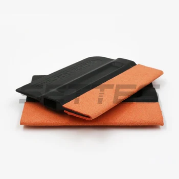 

2pcs Magnetic Holder Squeegee with Suede Felt Vinyl Car Film Wrap 3D Carbon Fiber Tinting Glass Window Tint Tool Scrapers