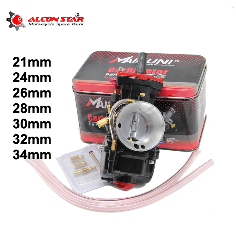 Lconstar высокая производительность модификация мотоцикла Mikuni PWK 21 24 26 28 30 32 34 мм