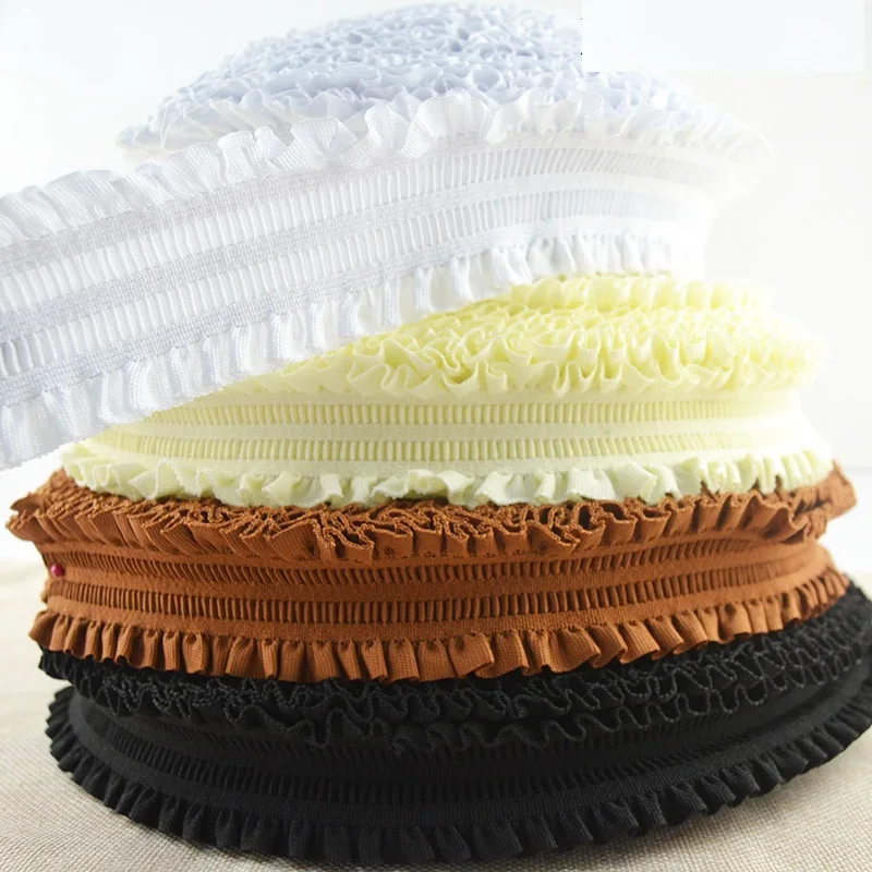

1meter 4 colors ear straps Elastic waistbands for Skirts with elastic band cuffs Baby clothing accessories