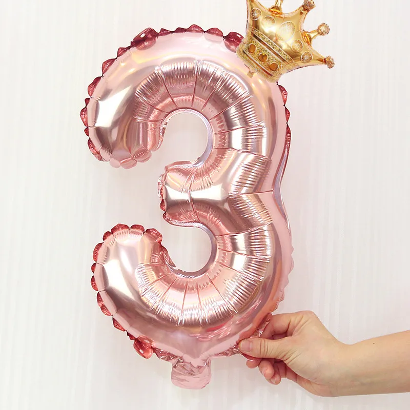 2PCS/lot 40inch Number Foil Balloons Digit Air Ballon Kids Birthday Party Wild One Decorations Figure 30 Ans Decoracao coroa шарики воздушные 100 шт воздушные шары день рождения украшения для взрослых цифра 1 2 3 день - Цвет: Мятно-зеленый