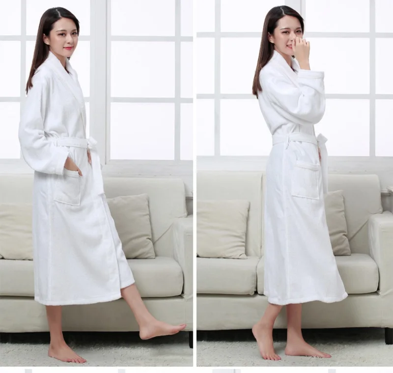 white cotton terry hotel bathrobes (2)