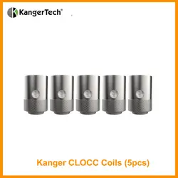 Оригинал Kanger CLOCC катушки 0.15ohm 5 шт./лот для Kanger CLTank 2,0 SUS316L Vape катушки электронная сигарета