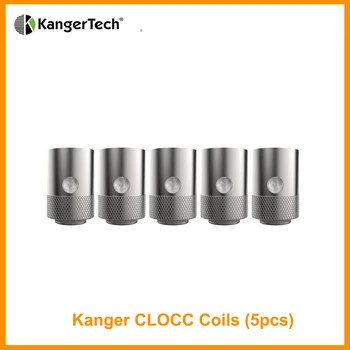 

Original Kanger CLOCC Coils 0.15ohm 5pcs/lot For Kanger CLTank 2.0 SUS316L Vape Coil Electronic Cigarette