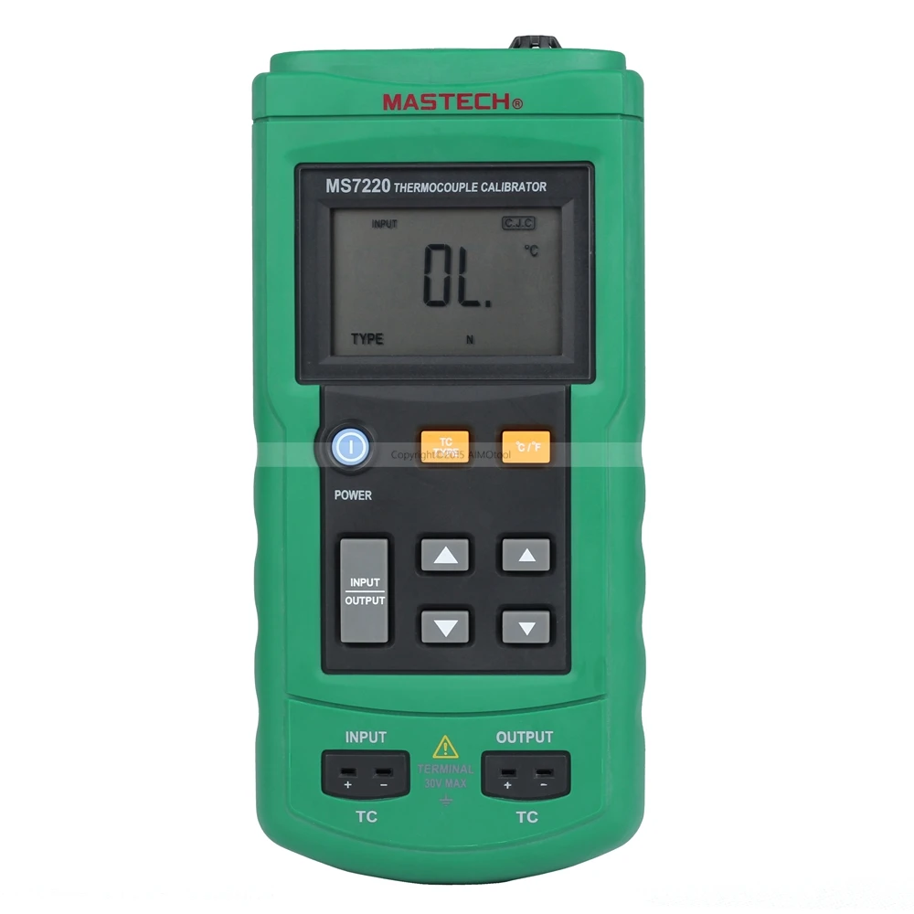 

MASTECH MS7220 Professional Thermocouple Simulator Calibrator Meter Tester